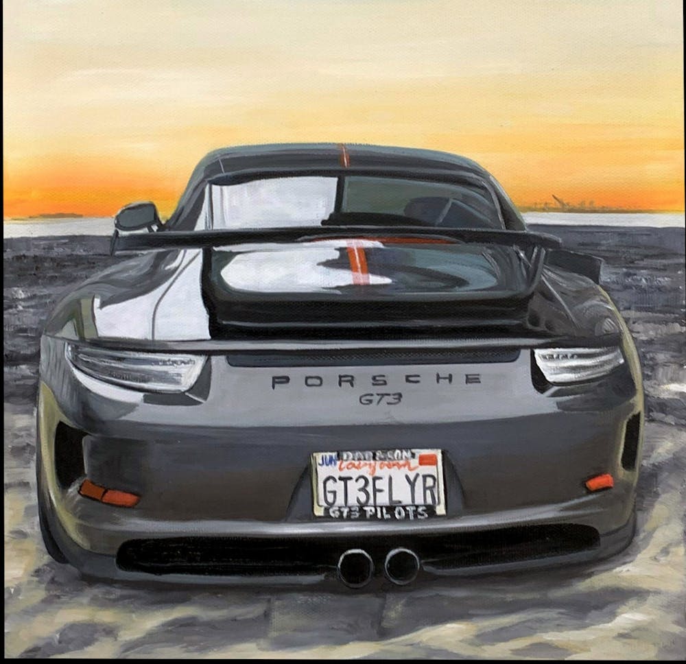 Artist-Rendered Painting