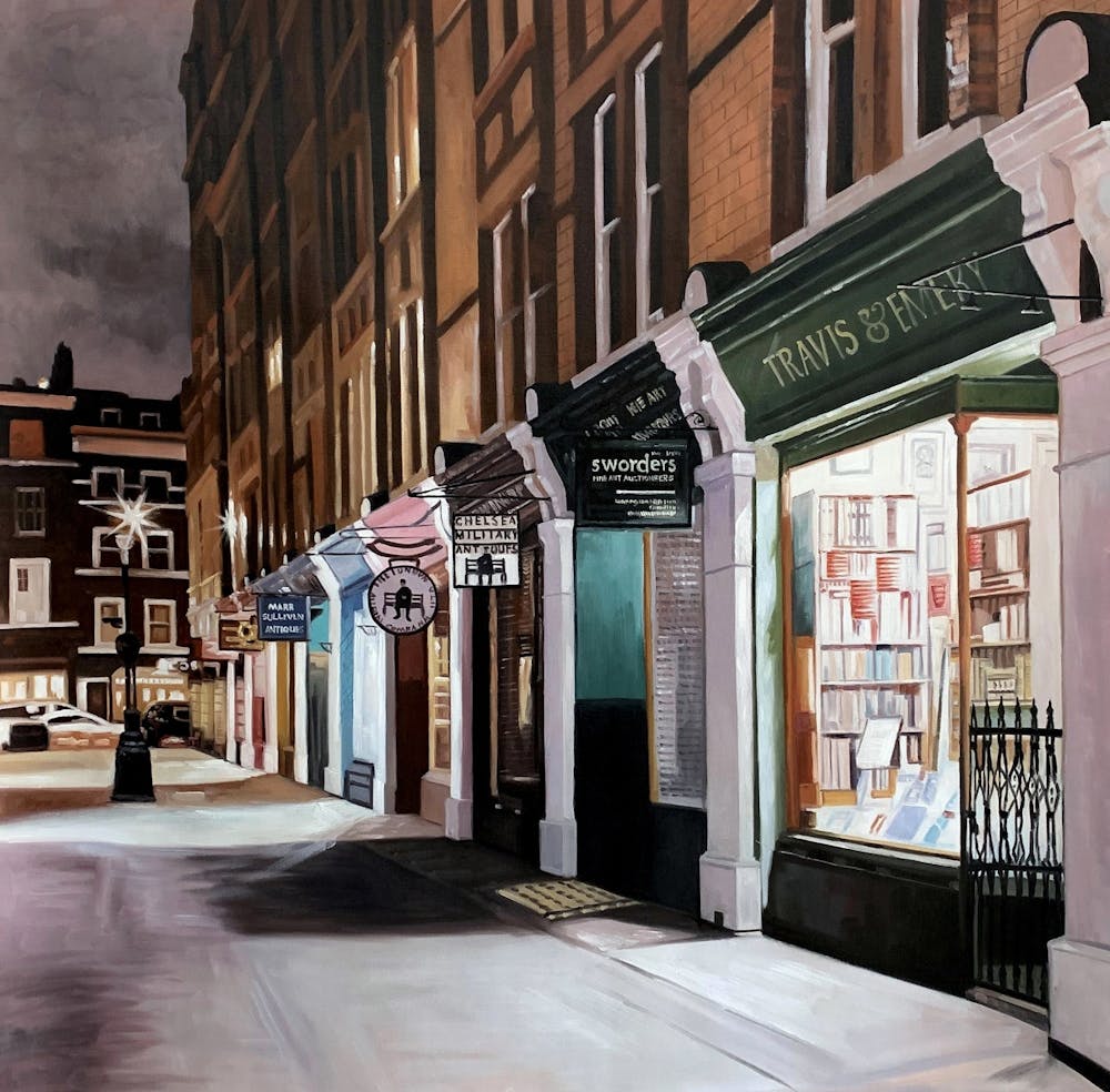 Artist-Rendered Painting