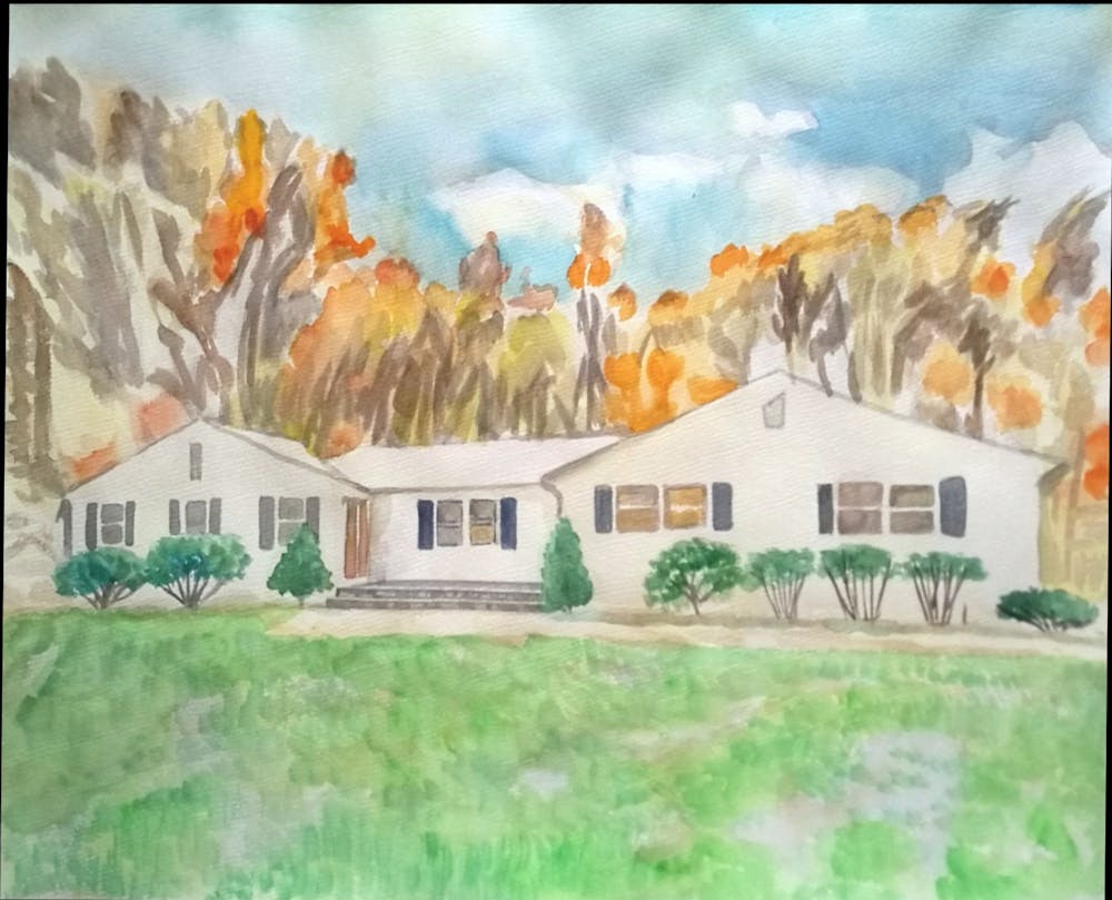 Artist-Rendered Painting