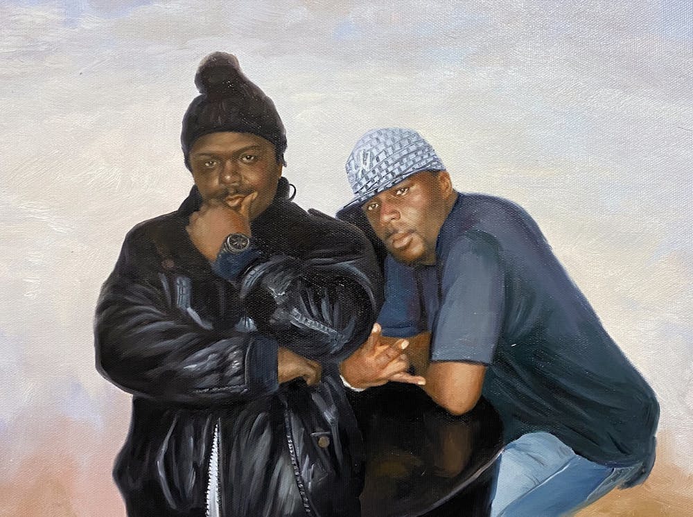 Artist-Rendered Painting