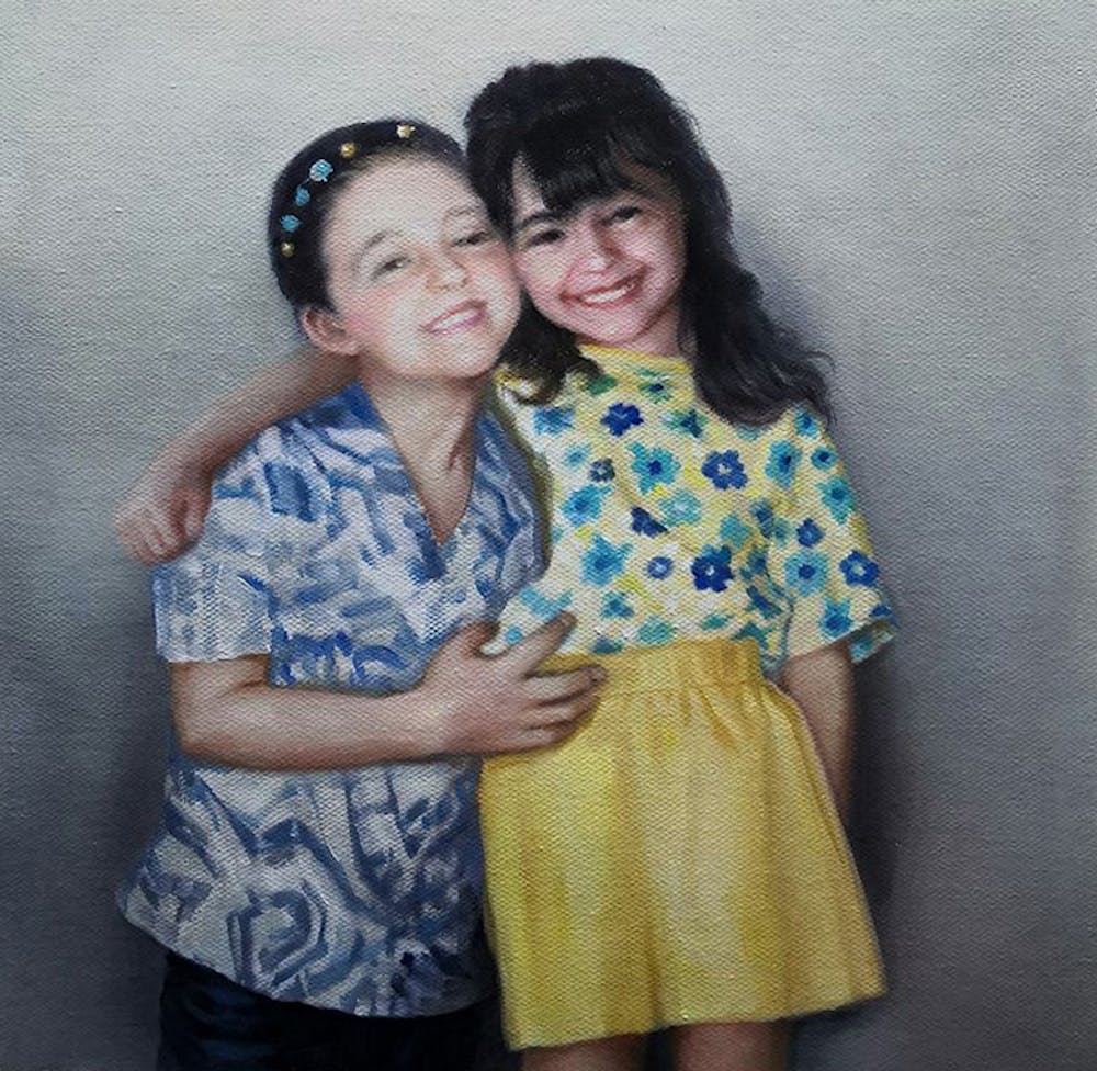 Artist-Rendered Painting