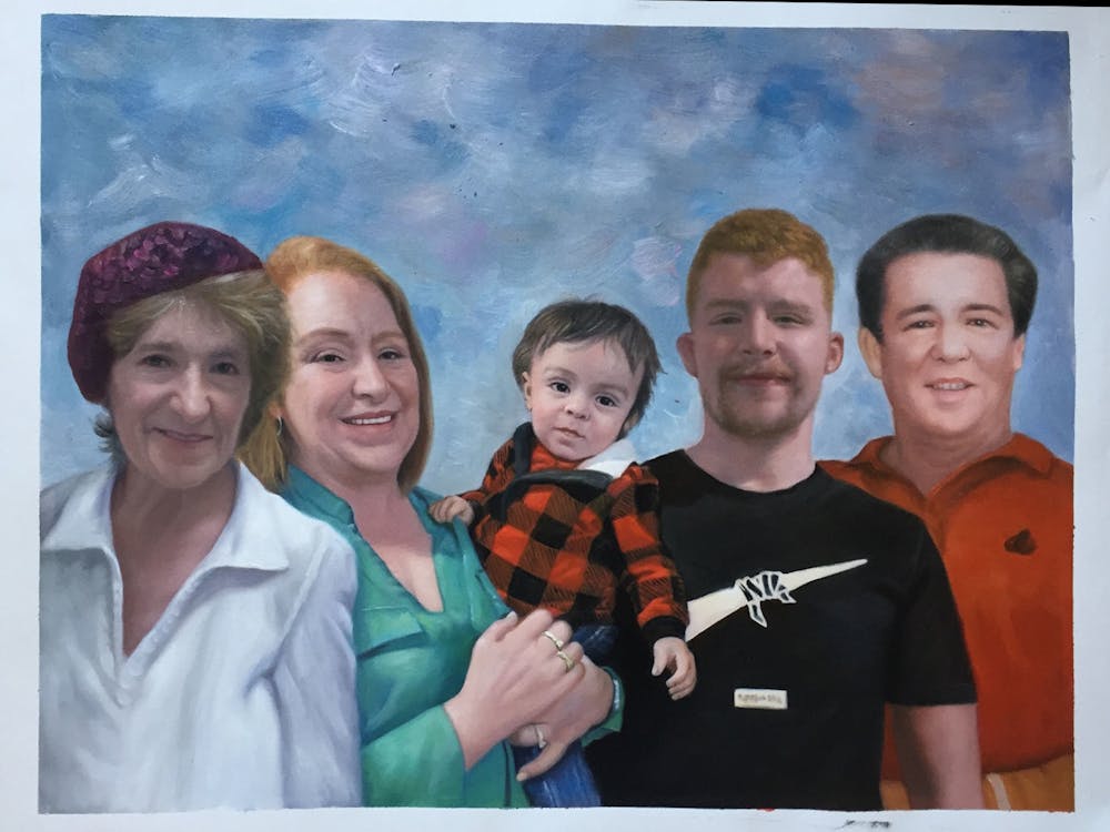 Artist-Rendered Painting