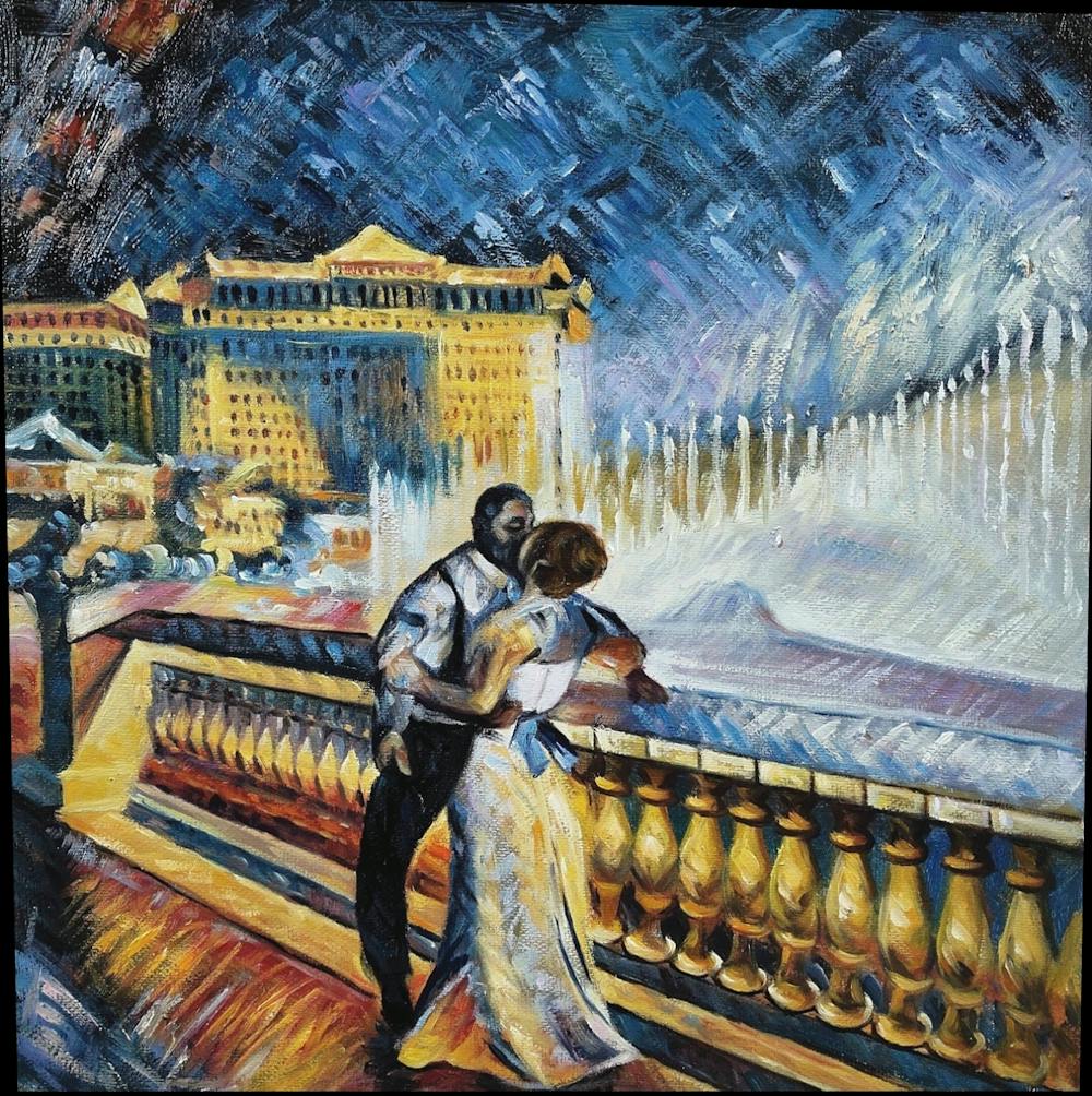 Artist-Rendered Painting