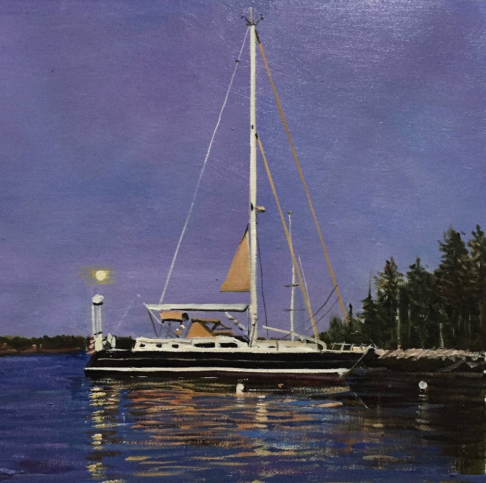 Artist-Rendered Painting