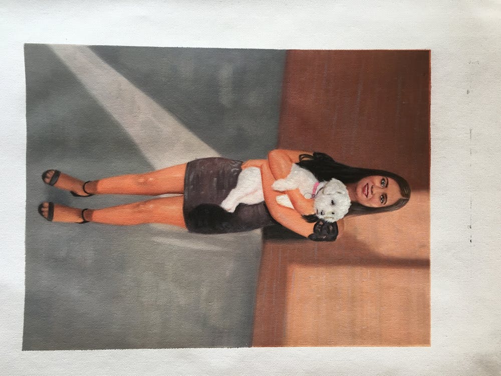 Artist-Rendered Painting