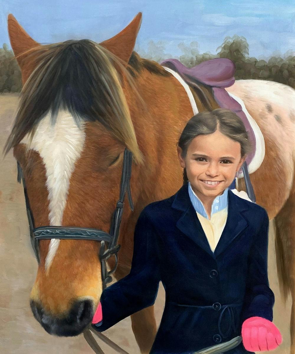 Artist-Rendered Painting