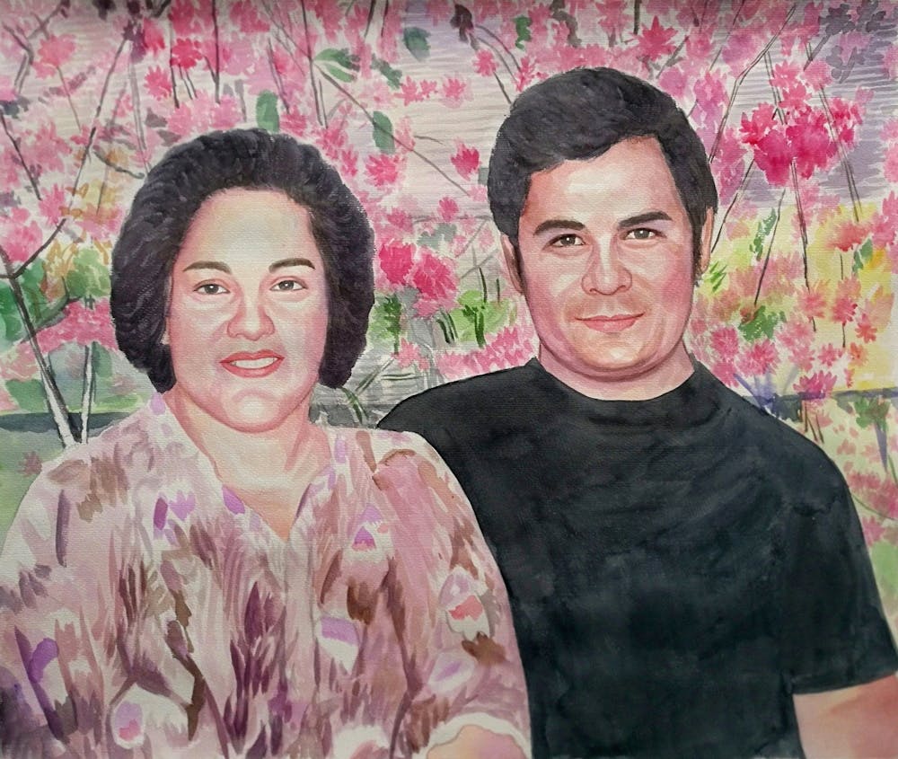 Artist-Rendered Painting