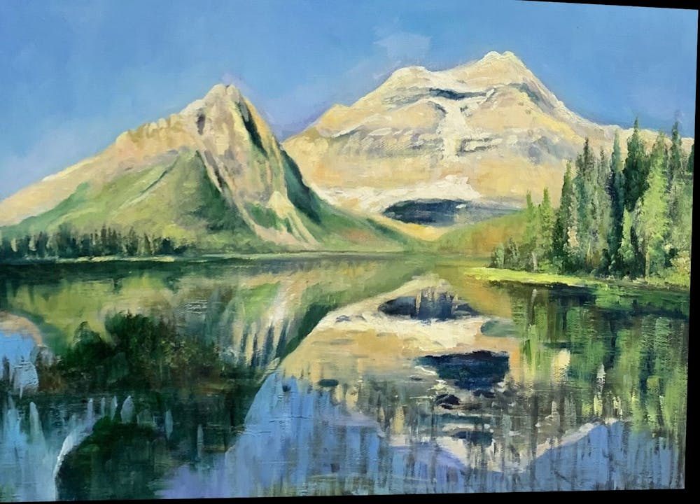 Artist-Rendered Painting