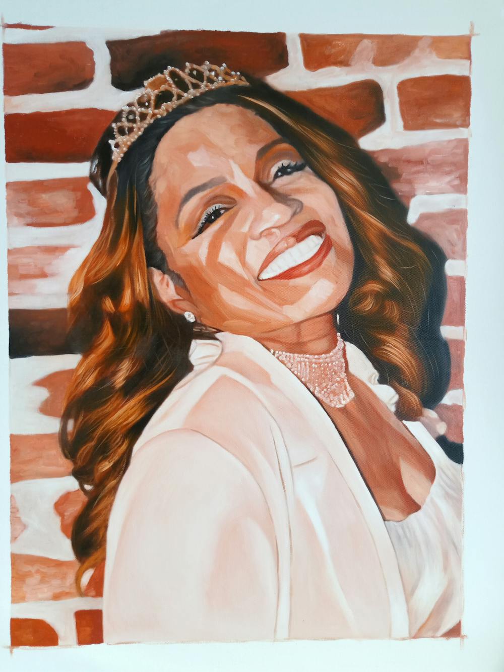 Artist-Rendered Painting