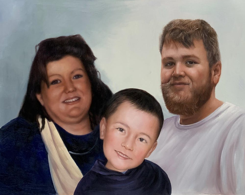 Artist-Rendered Painting