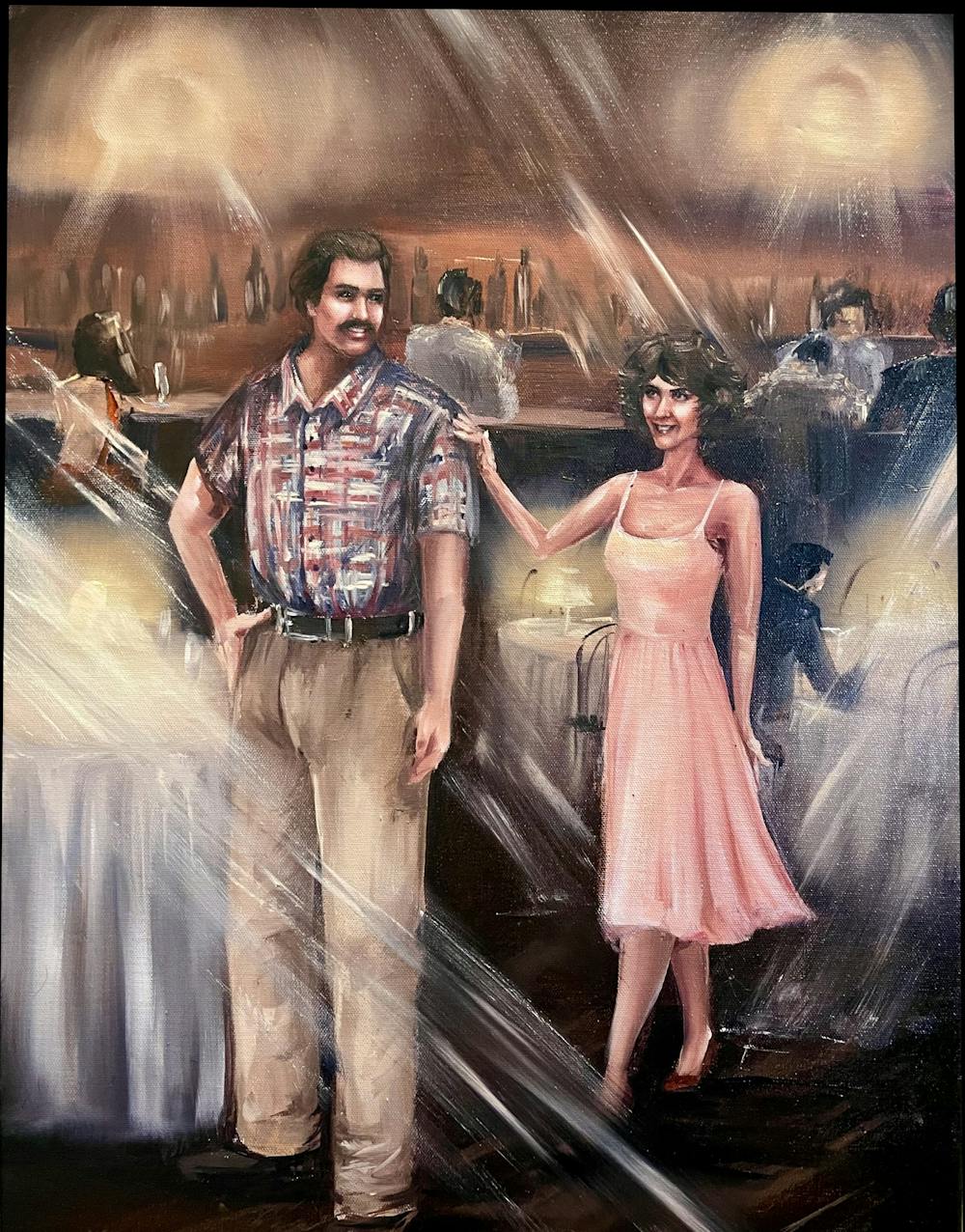 Artist-Rendered Painting