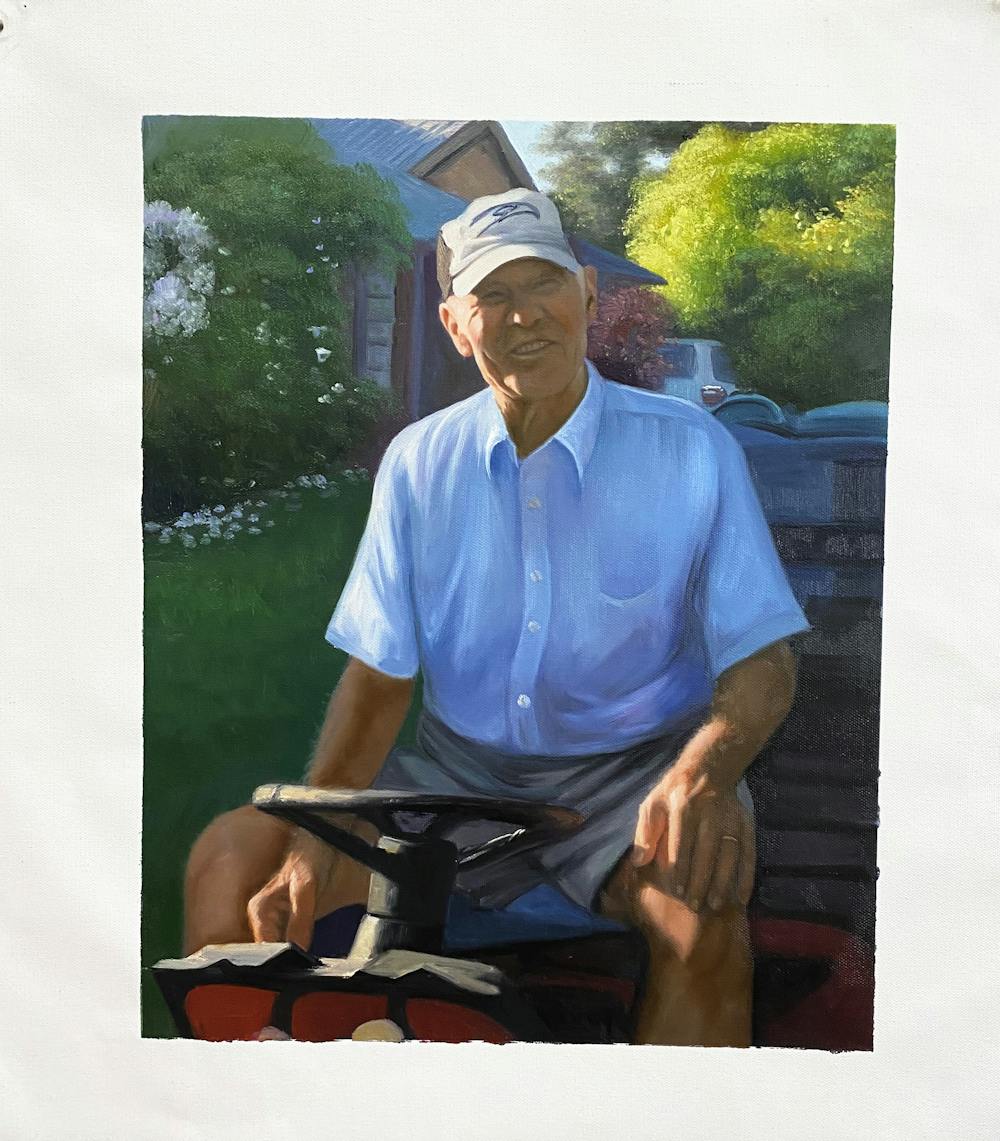 Artist-Rendered Painting