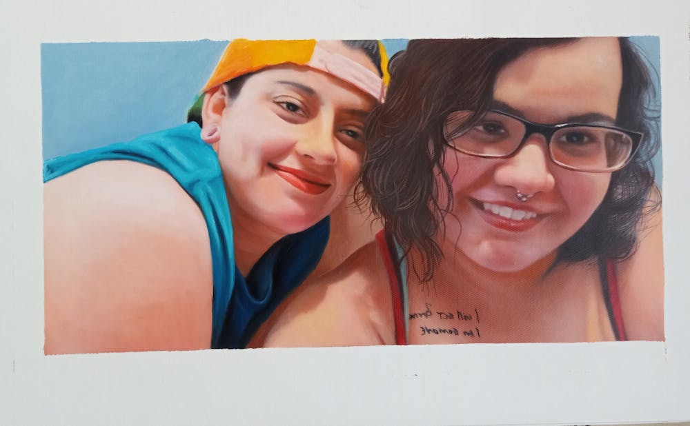 Artist-Rendered Painting