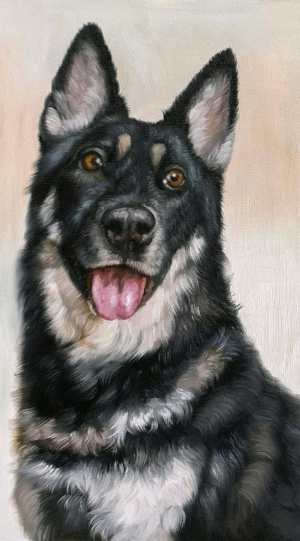 Artist-Rendered Painting