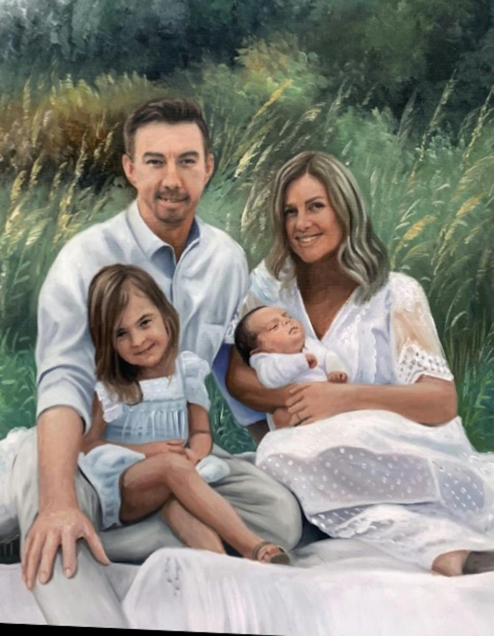 Artist-Rendered Painting