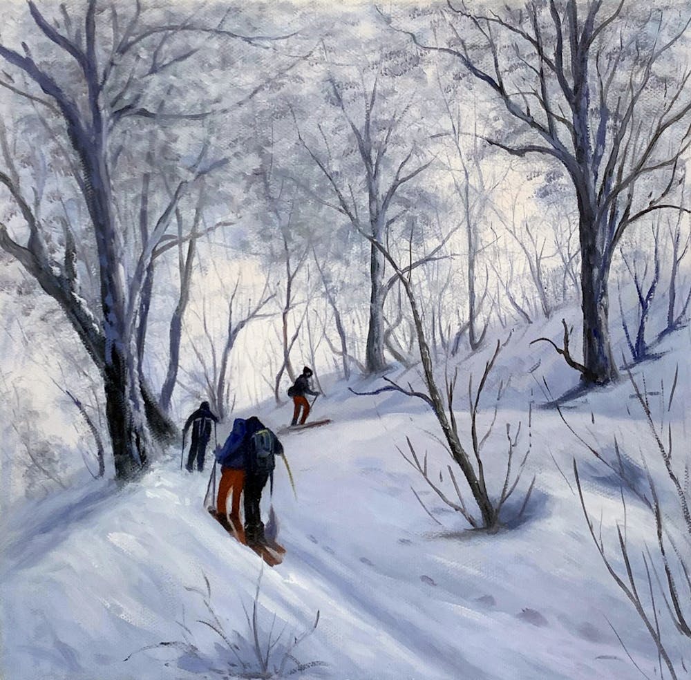 Artist-Rendered Painting