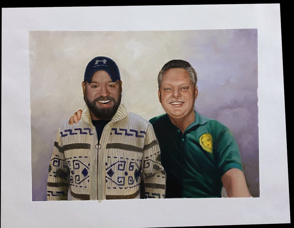 Artist-Rendered Painting