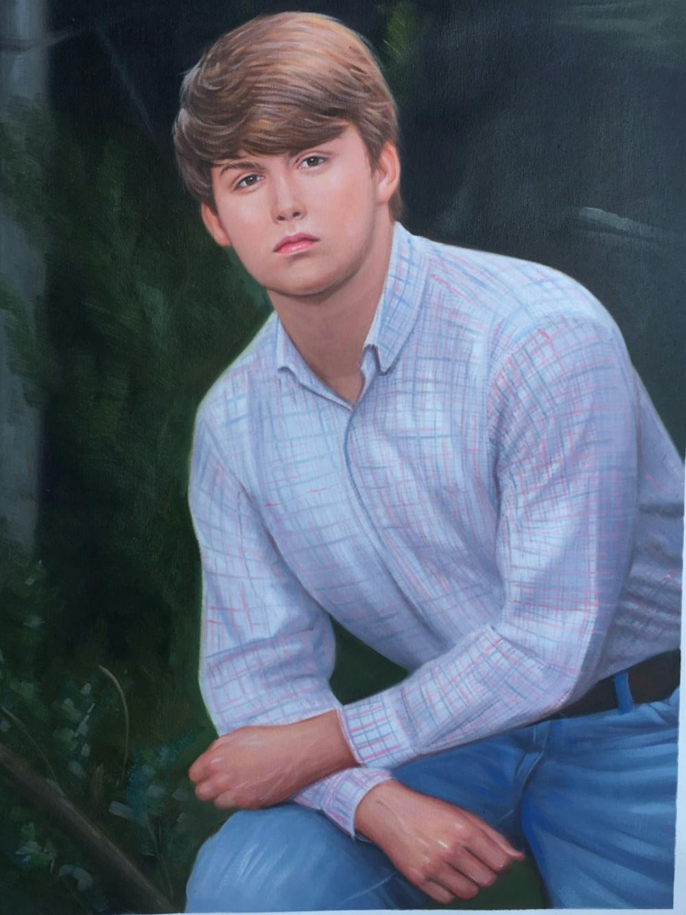 Artist-Rendered Painting