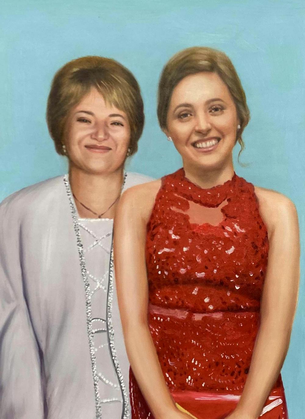 Artist-Rendered Painting