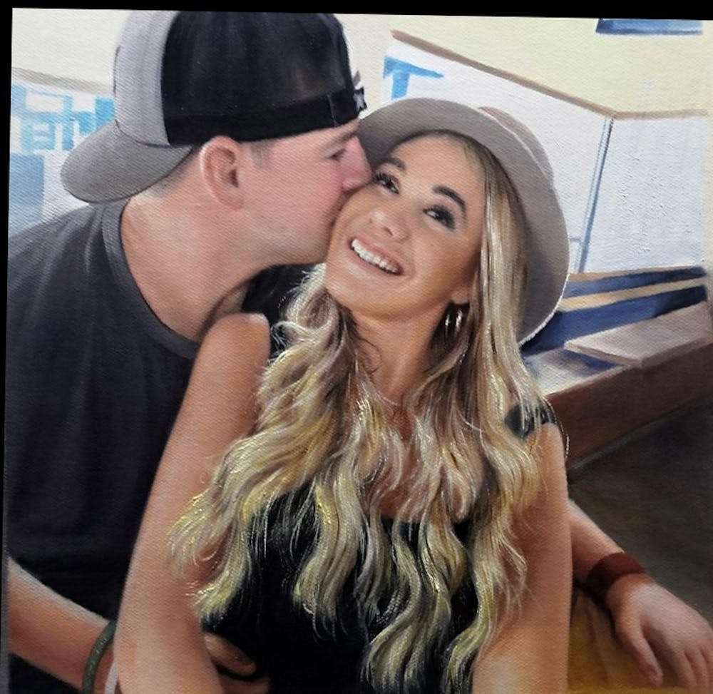 Artist-Rendered Painting