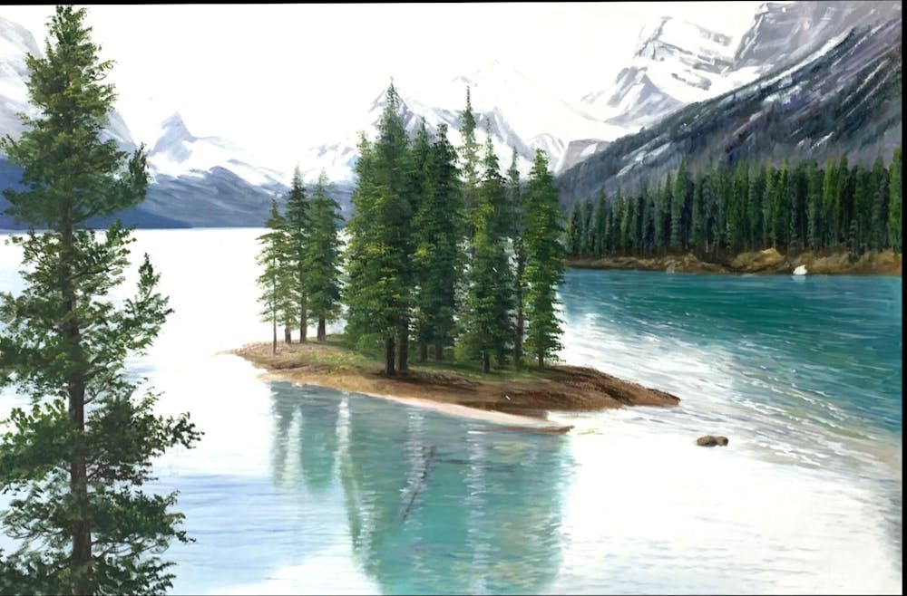 Artist-Rendered Painting