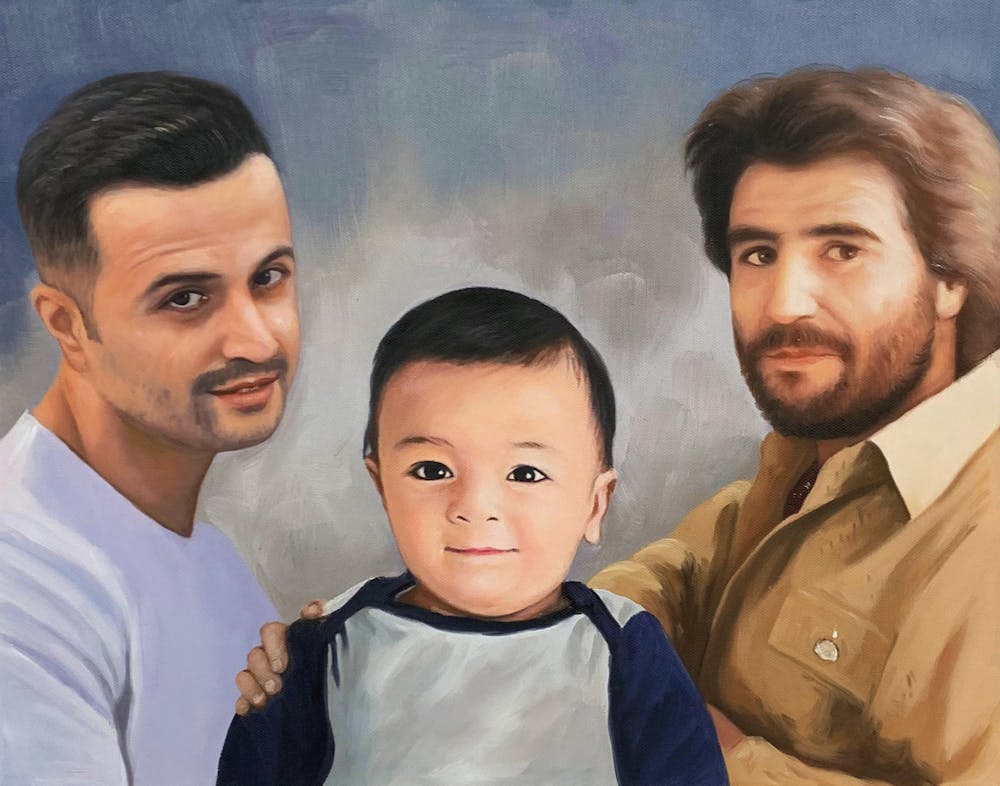 Artist-Rendered Painting