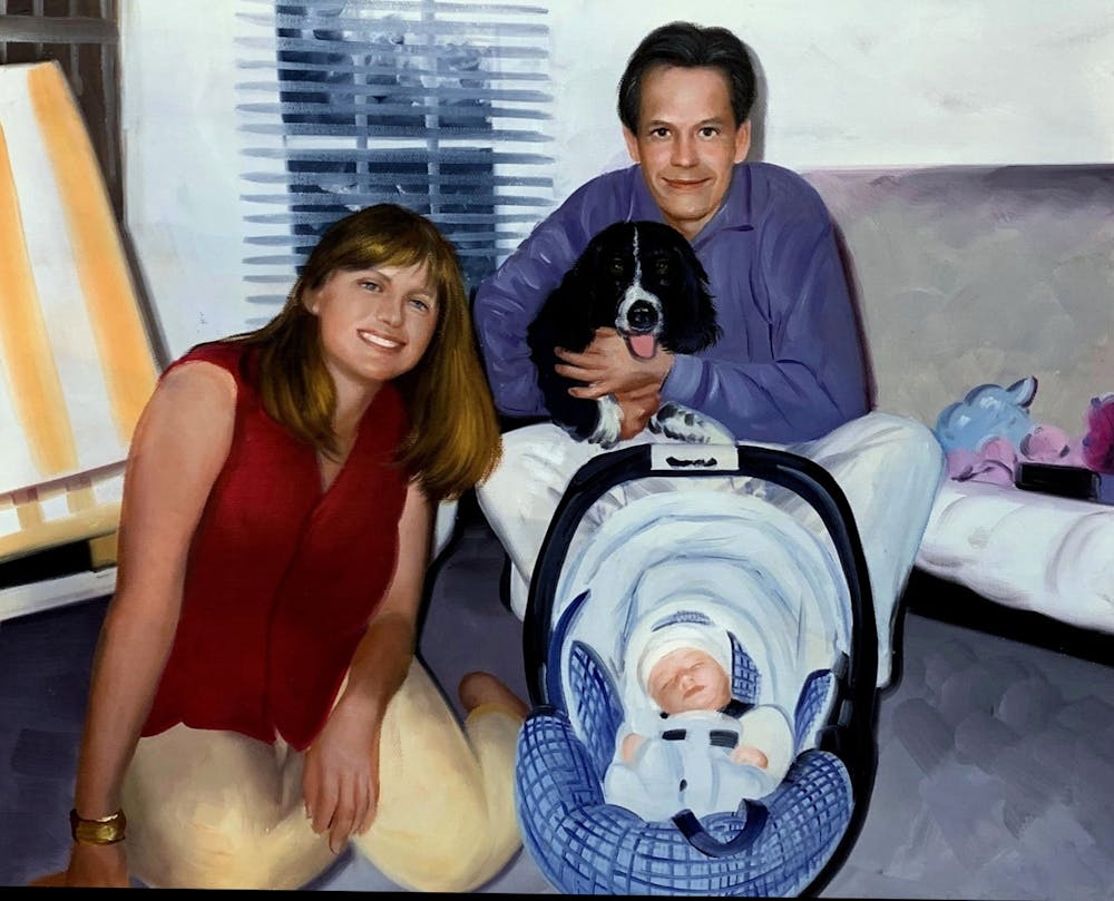 Artist-Rendered Painting