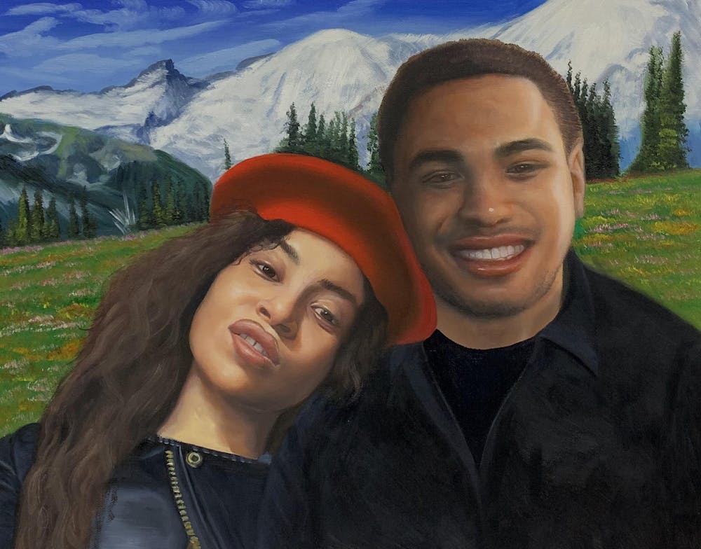 Artist-Rendered Painting