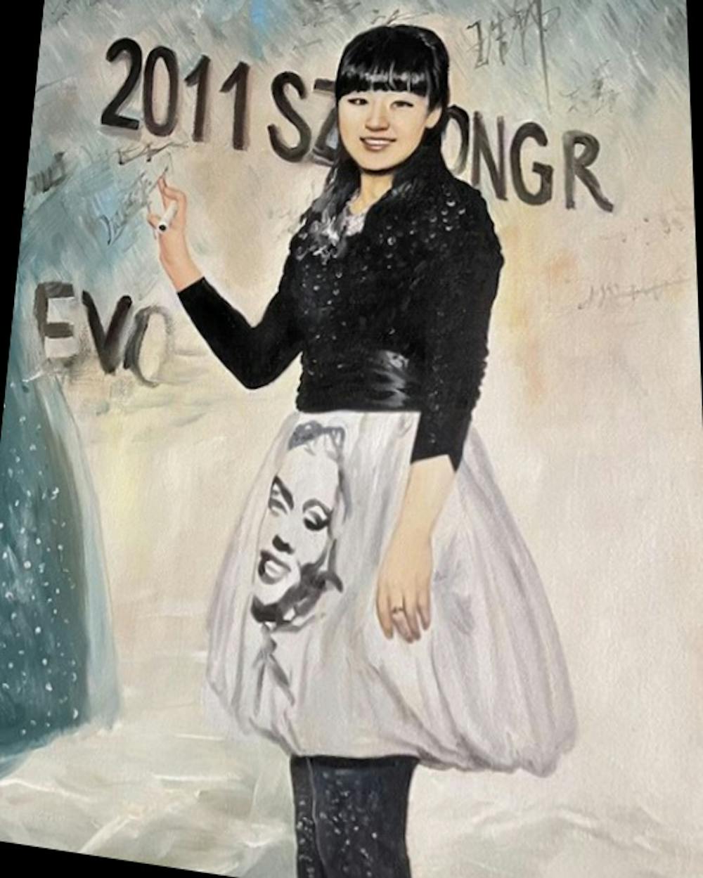 Artist-Rendered Painting