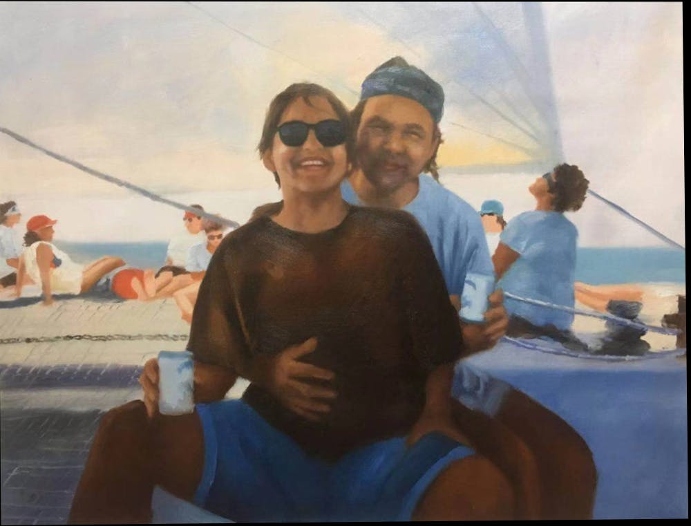 Artist-Rendered Painting