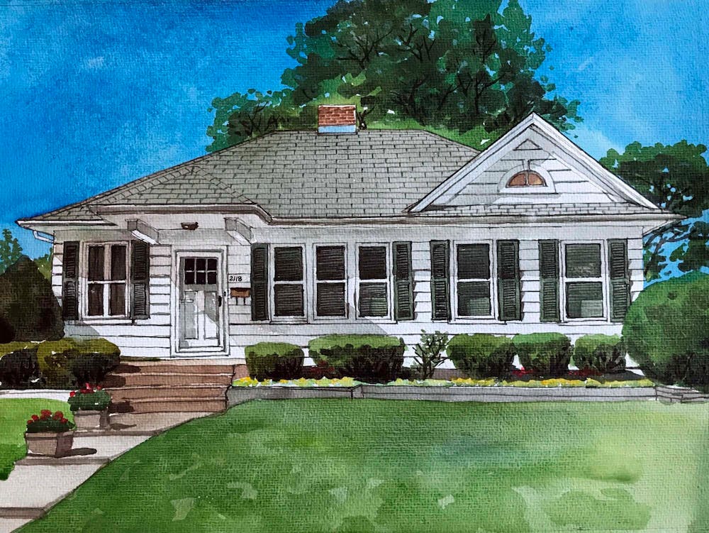 Artist-Rendered Painting