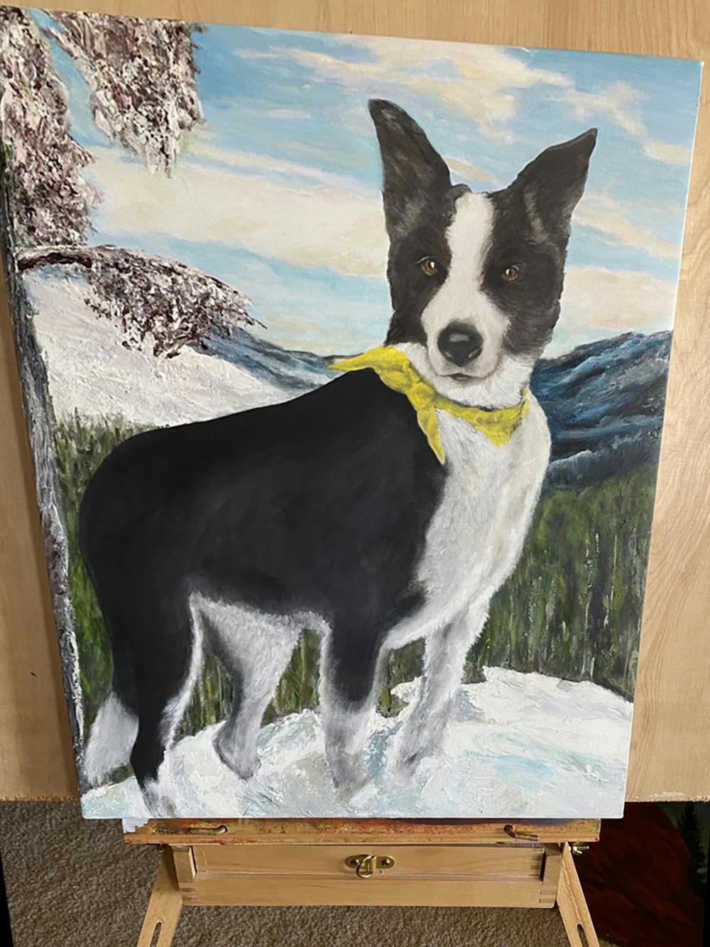 Artist-Rendered Painting