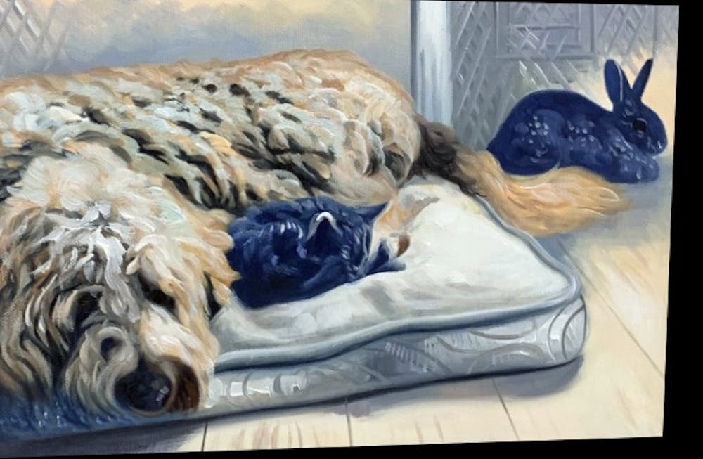 Artist-Rendered Painting