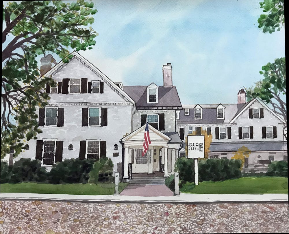 Artist-Rendered Painting