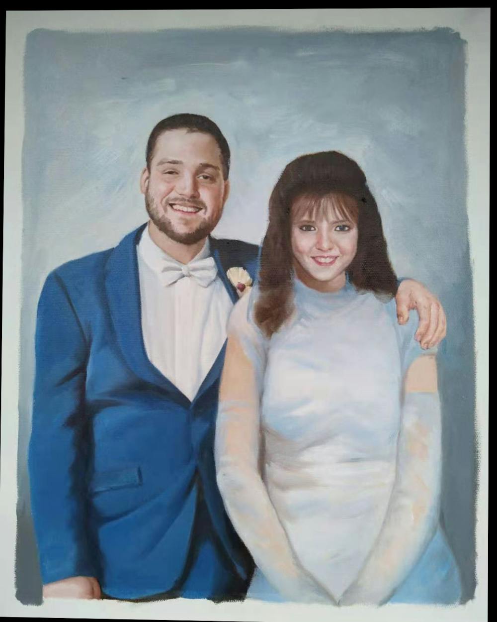 Artist-Rendered Painting