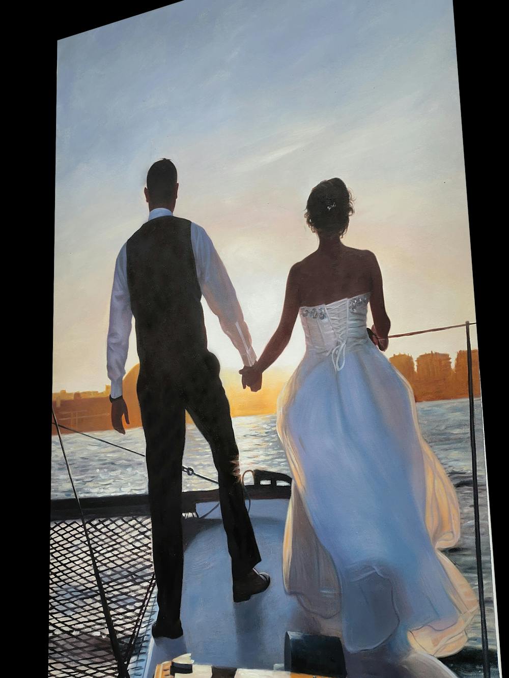 Artist-Rendered Painting