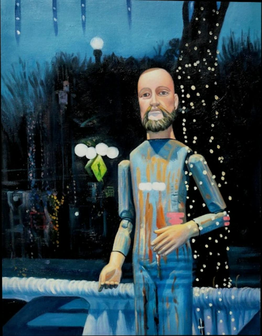 Artist-Rendered Painting