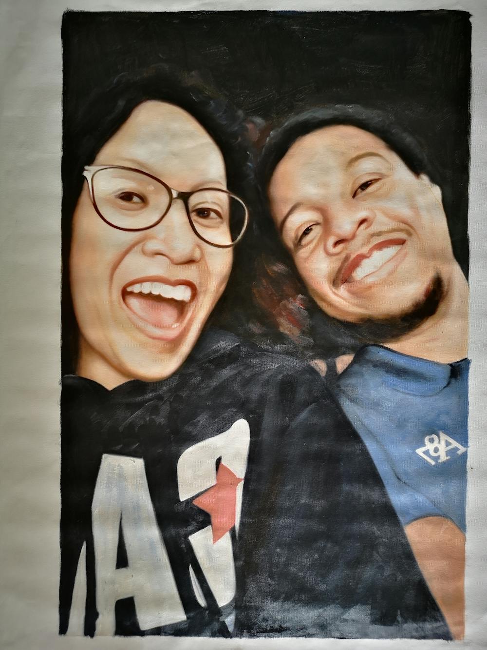 Artist-Rendered Painting