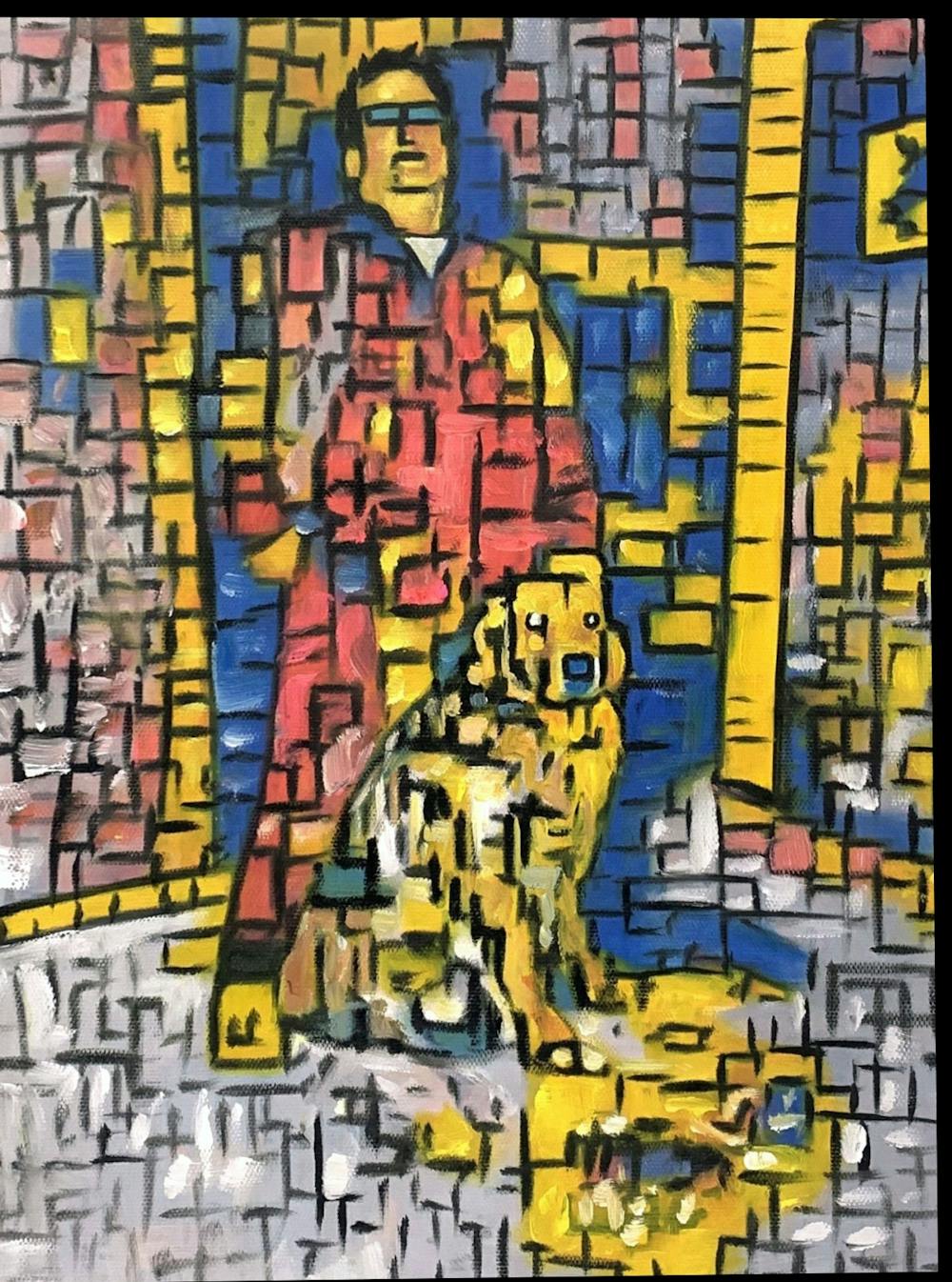 Artist-Rendered Painting