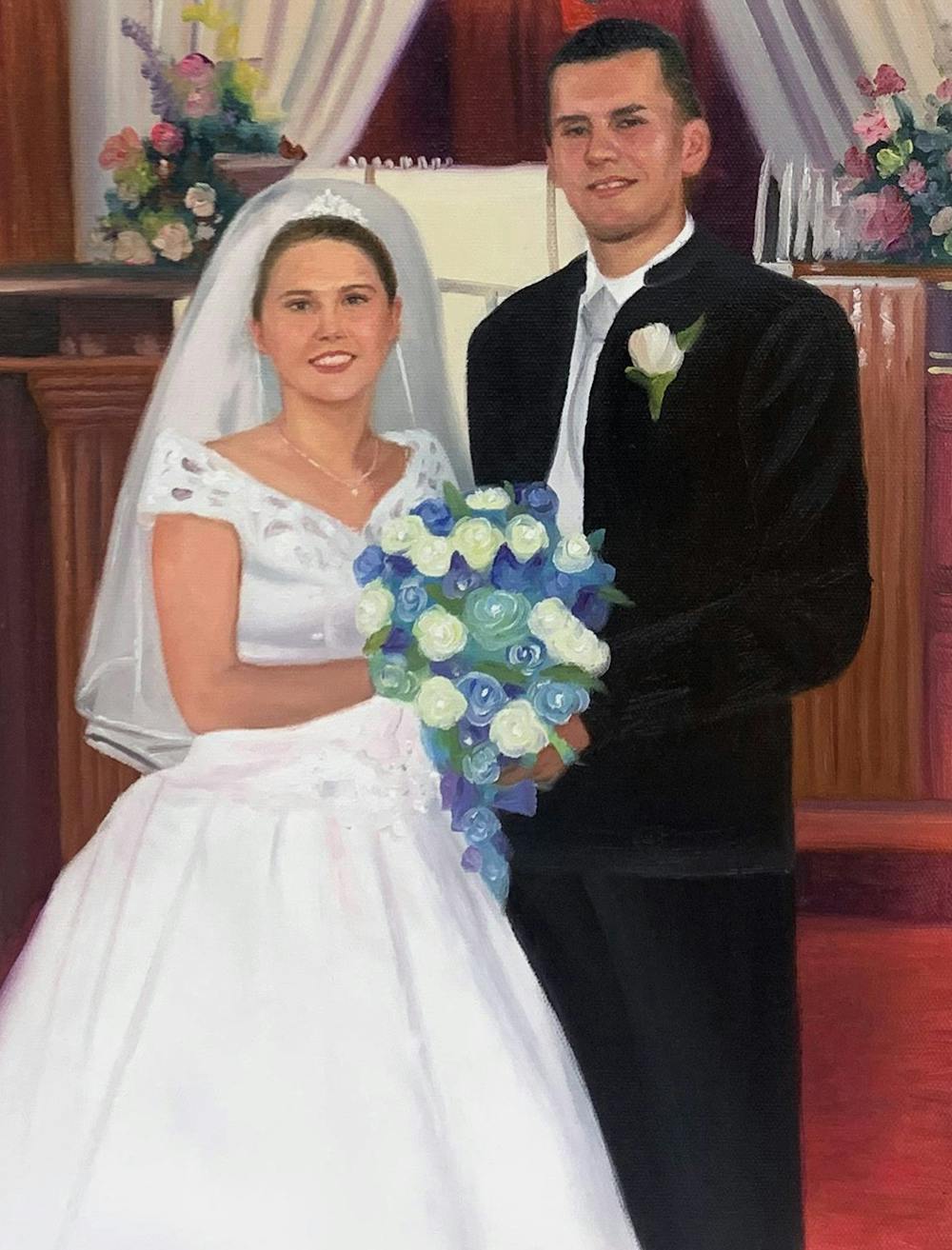 Artist-Rendered Painting