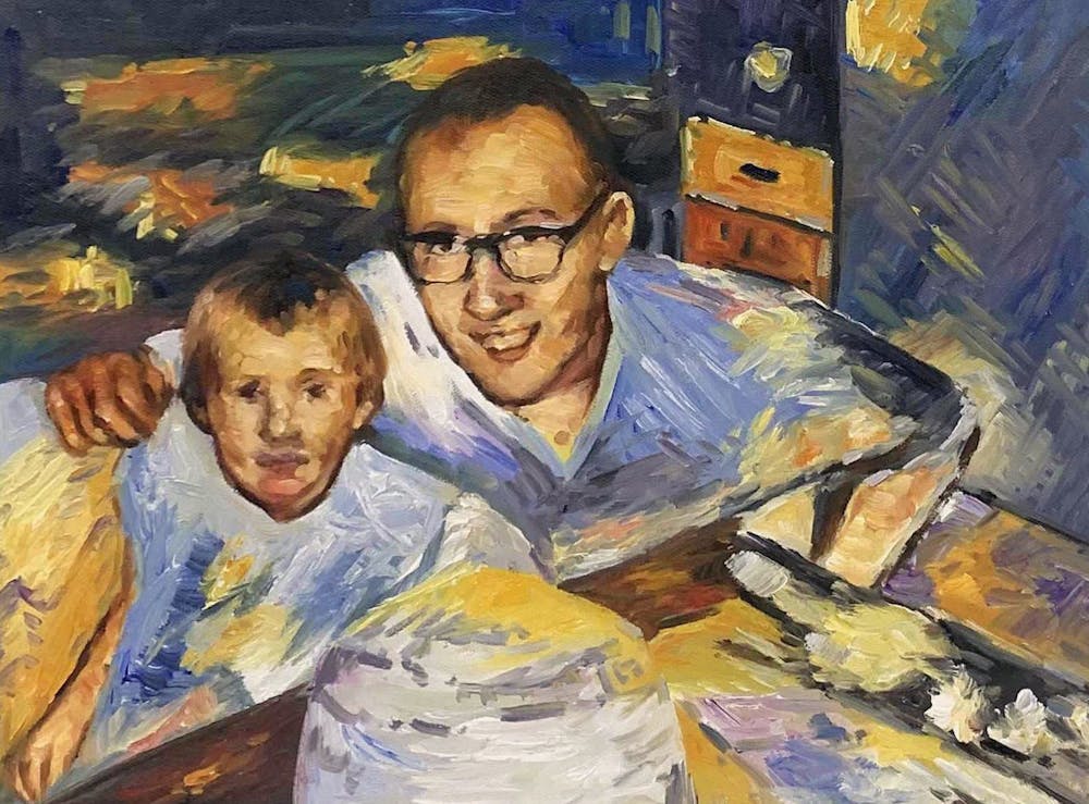 Artist-Rendered Painting