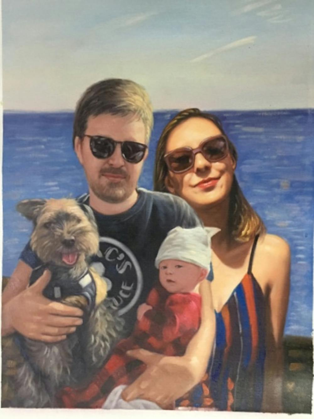 Artist-Rendered Painting