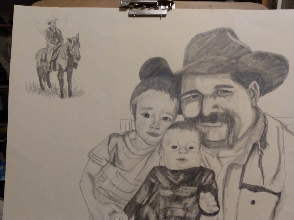 Artist-Rendered Painting