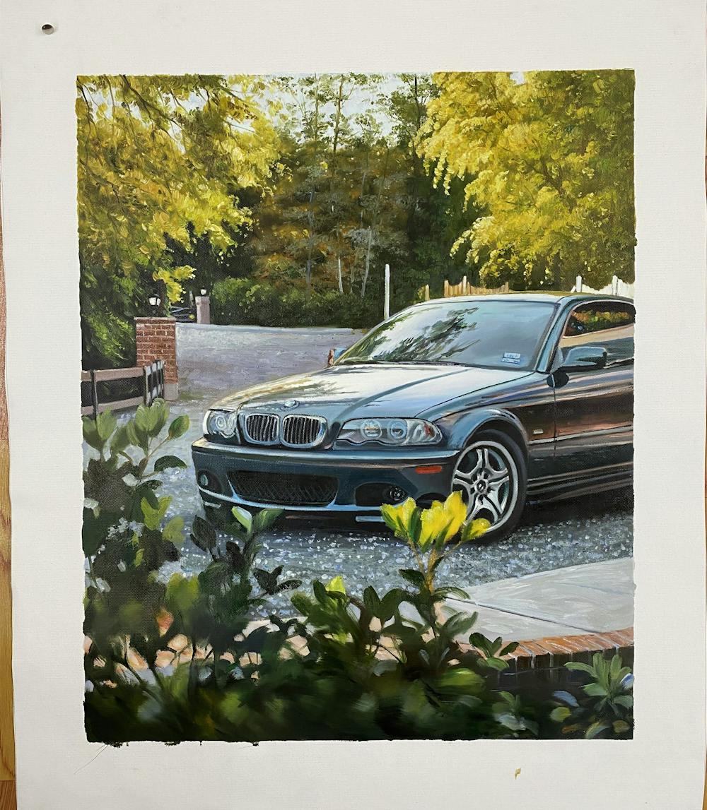 Artist-Rendered Painting