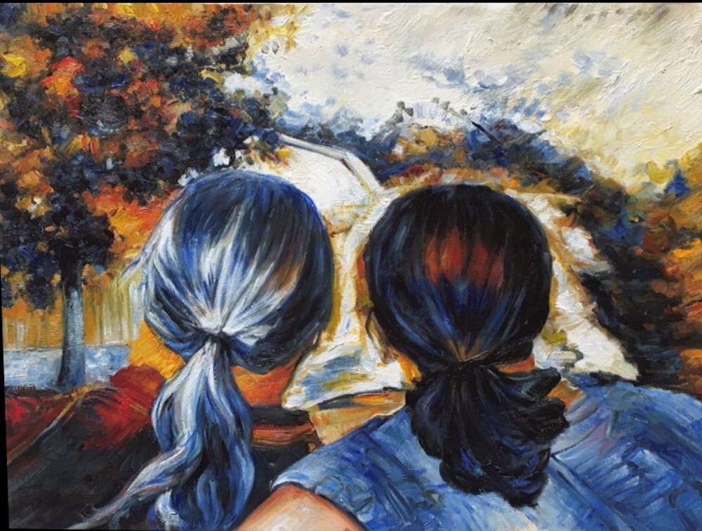 Artist-Rendered Painting