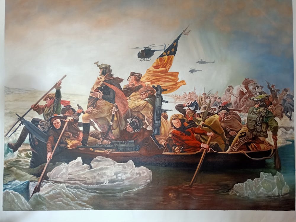 Artist-Rendered Painting