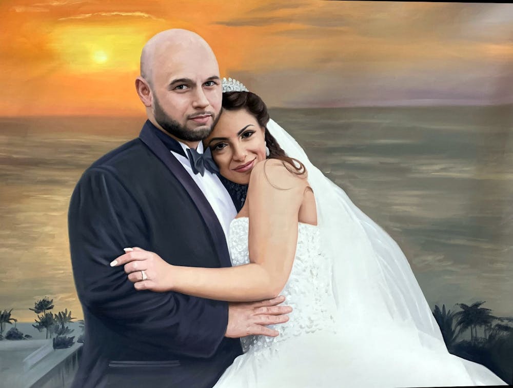 Artist-Rendered Painting