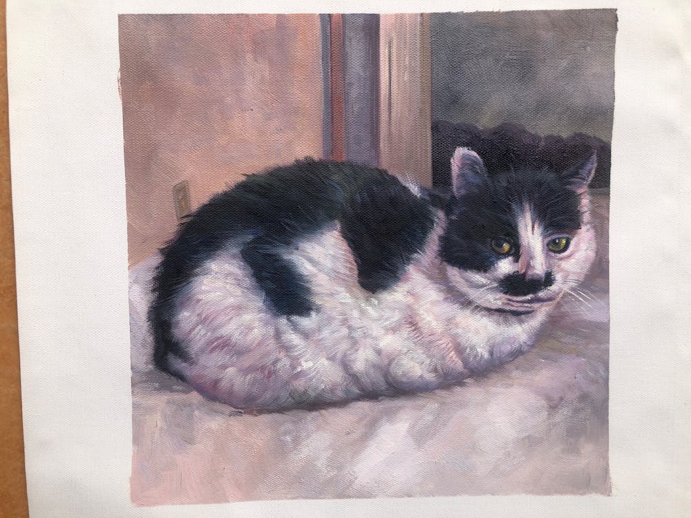 Artist-Rendered Painting