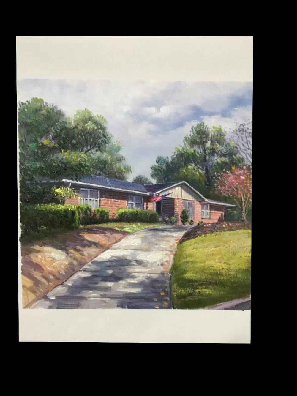 Artist-Rendered Painting