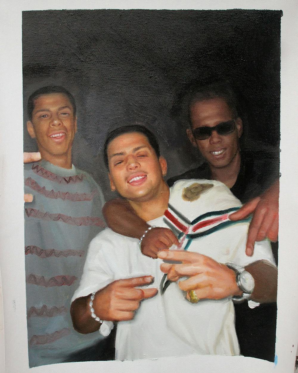 Artist-Rendered Painting